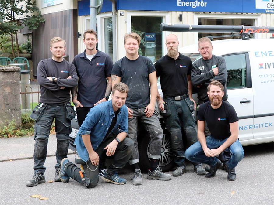 Energiror i Borås AB - Teamet